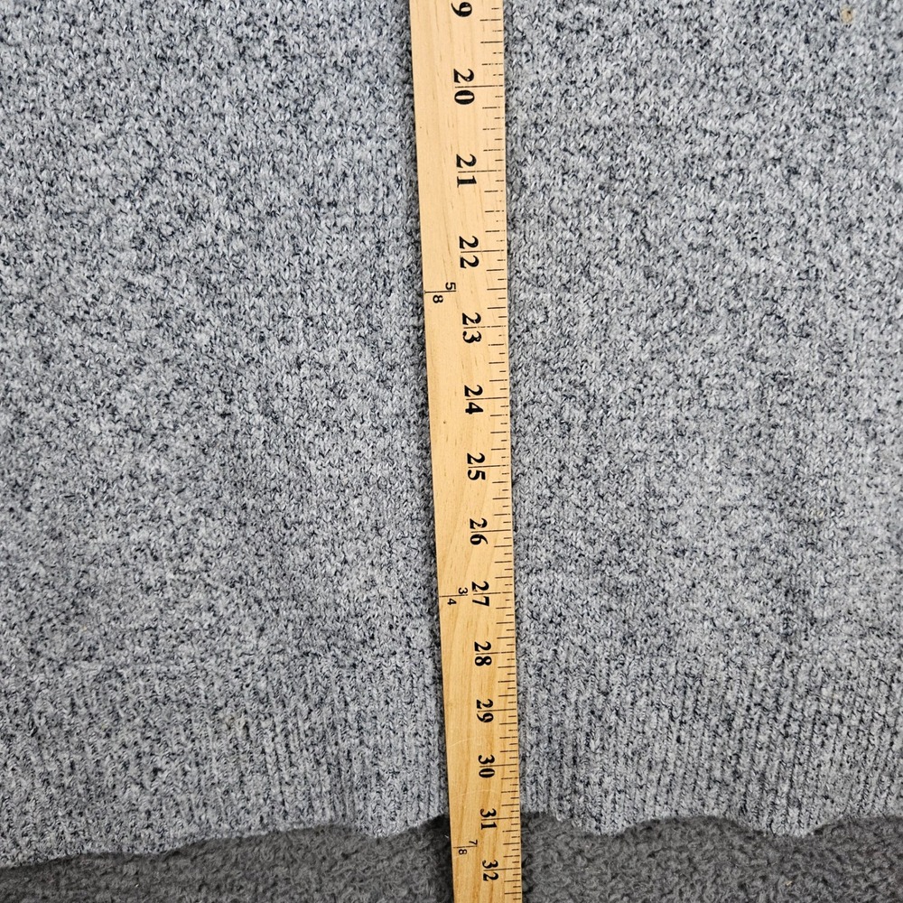 AllSaints Small Hane Crew Sweater Grey Marled Oversized - Picture 4 of 8